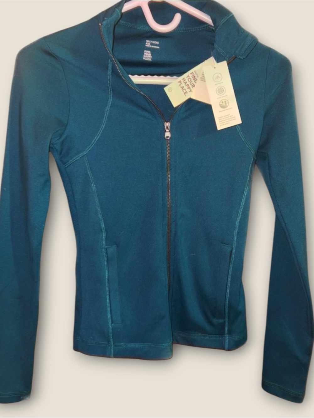 NWT Gilly Hicks Active Zip Up